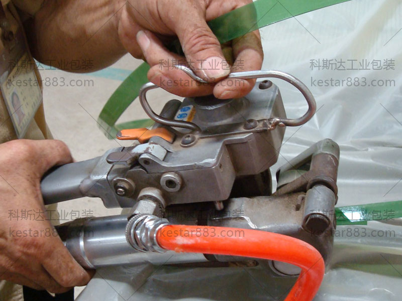 氣動塑鋼打包機熔接不完整或焊接無力怎么處理？